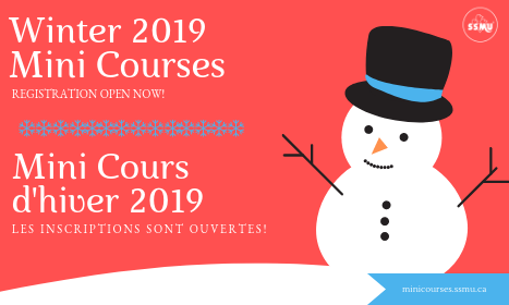 Mini Cours d'hiver 2019