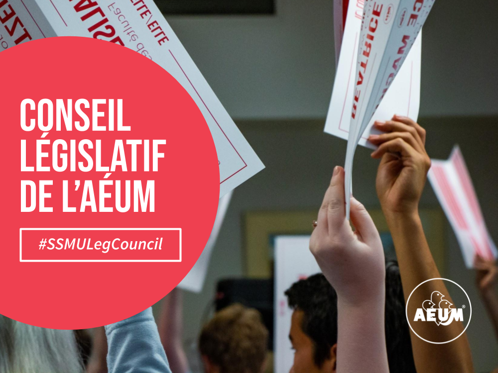Conseil législatif de l’AÉUM