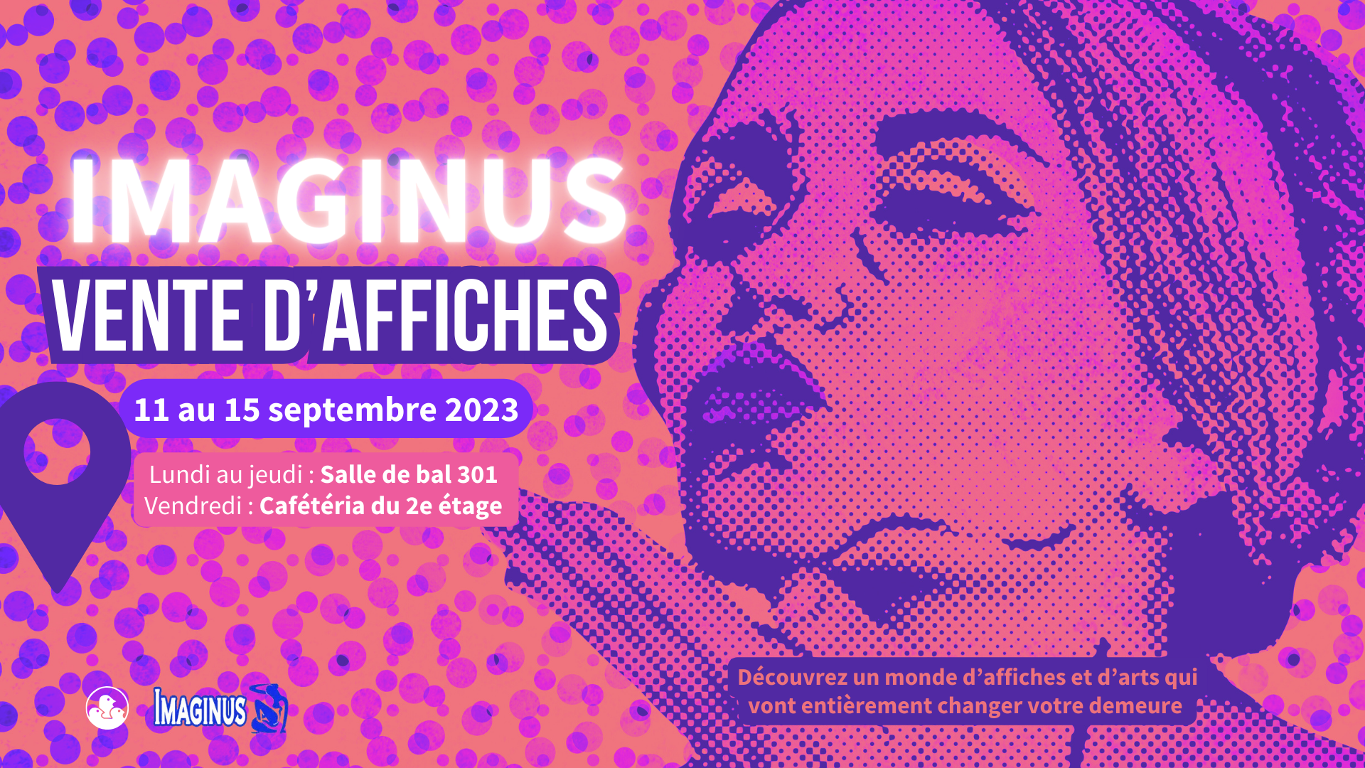 Vente d’affiches IMAGINUS