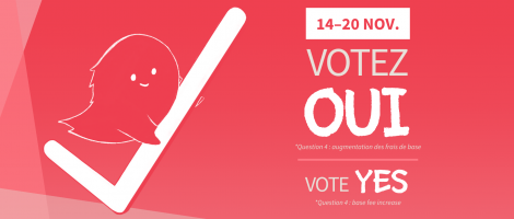 Pourquoi voter OUI pour la hausse des frais