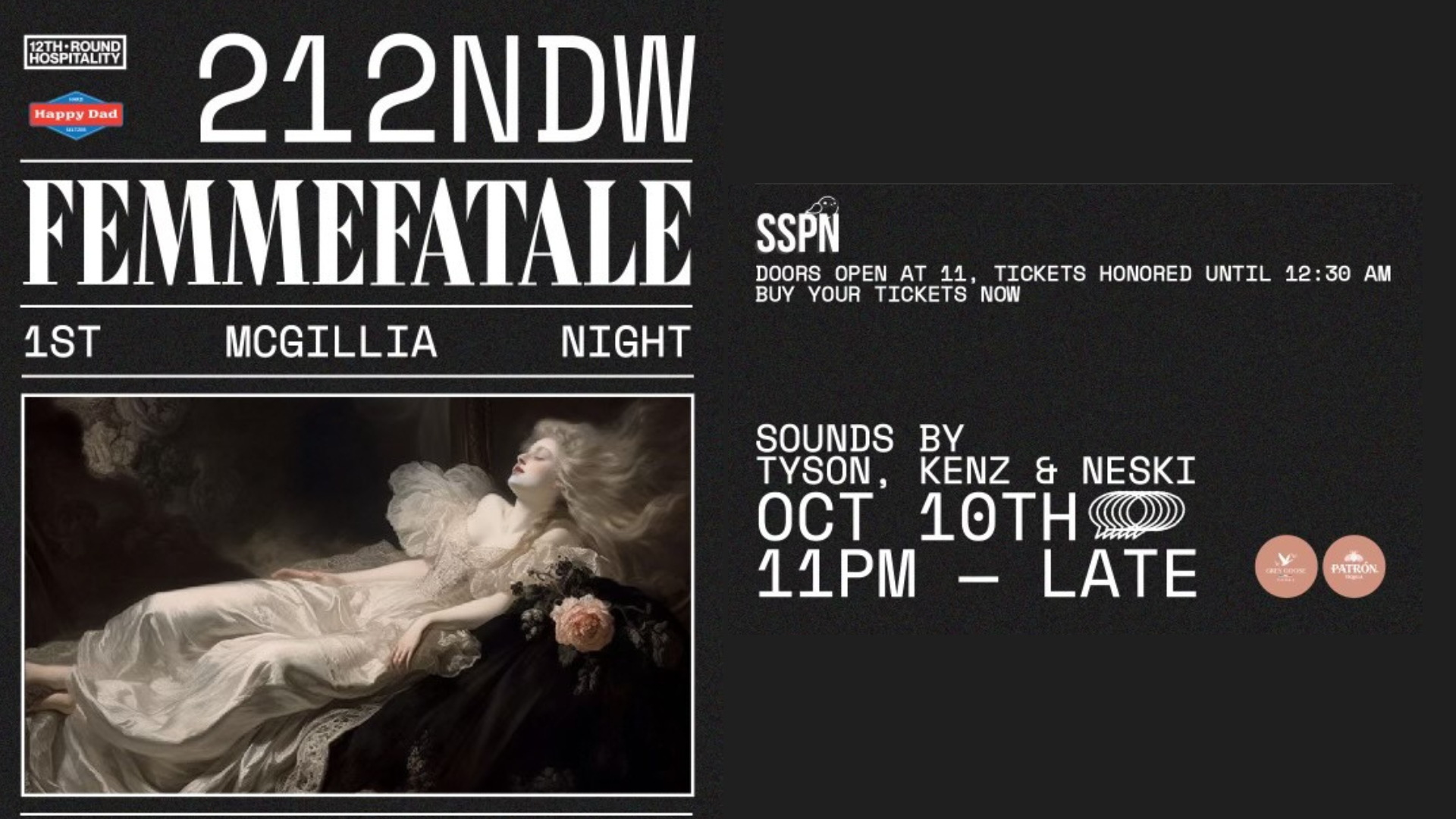 FEMMEFATALE | MCGILLIA THURSDAYS AT 212