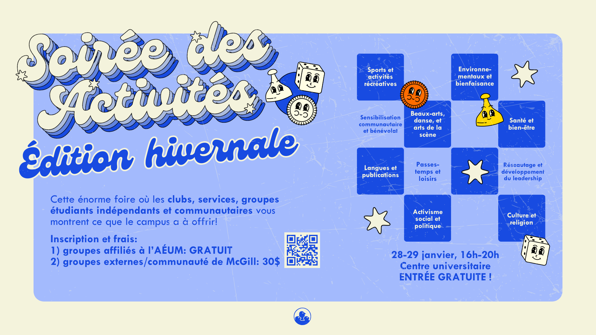 Soirée des activités – Édition hivernale 2025